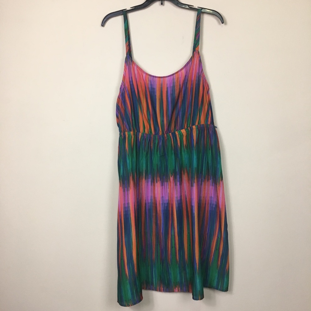 Lane Bryant colorful lightweight dress